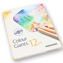 Mercurius Colour Giants - 12 farver
